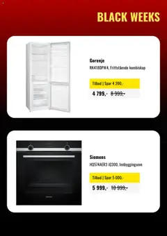 Forhåndsvisning av Skousen Black Weeks gyldig fra 20.10.2025 | Side: 4 | Produkter: Kombiskap