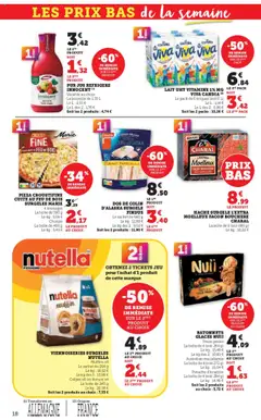  | Page: 18 | Produits: Glaces, Muffins, Jus, Poisson