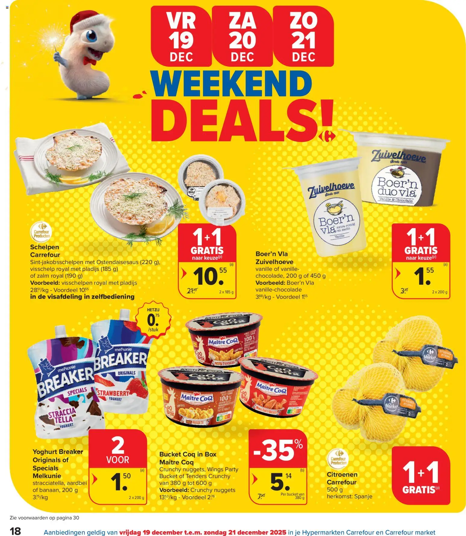 {H1} | Pagina: 18 | Producten: Zalm, Box, Aardbei, Chocolade