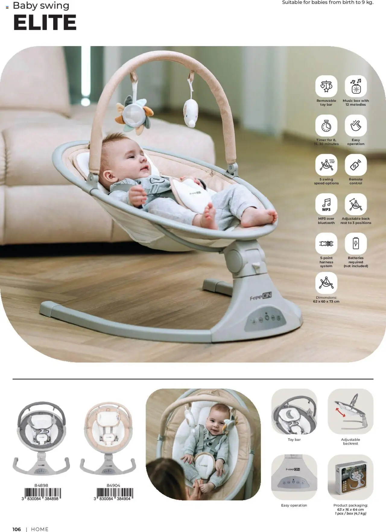 Novi Baby center katalog ponudbe – veljaven od 01.09.2025 | Stran: 106 | Izdelki: Mp3