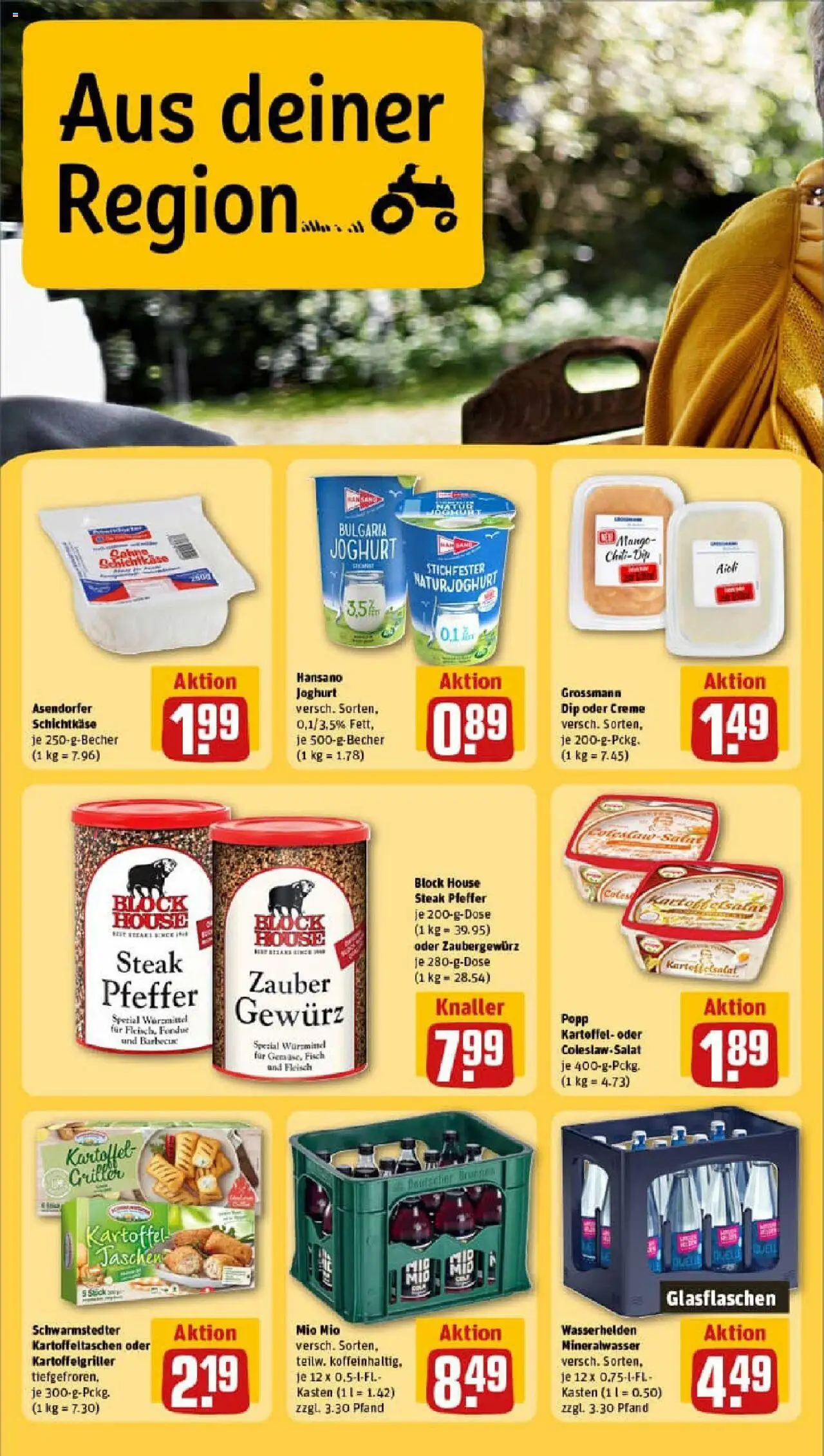 Rewe prospekt Walsrode	 - gültig ab dem 27.07.2025 | Seite: 22 | Produkte: Creme, Pfeffer, Mango, Steak