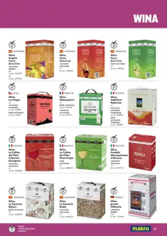 Pogląd oferty "Makro gazetka - Produktów marek własnych dla profesjonalnej Gastronomii" - ważna od 01.03.2026 | Strona: 85 | Produkty: Chardonnay, Wino