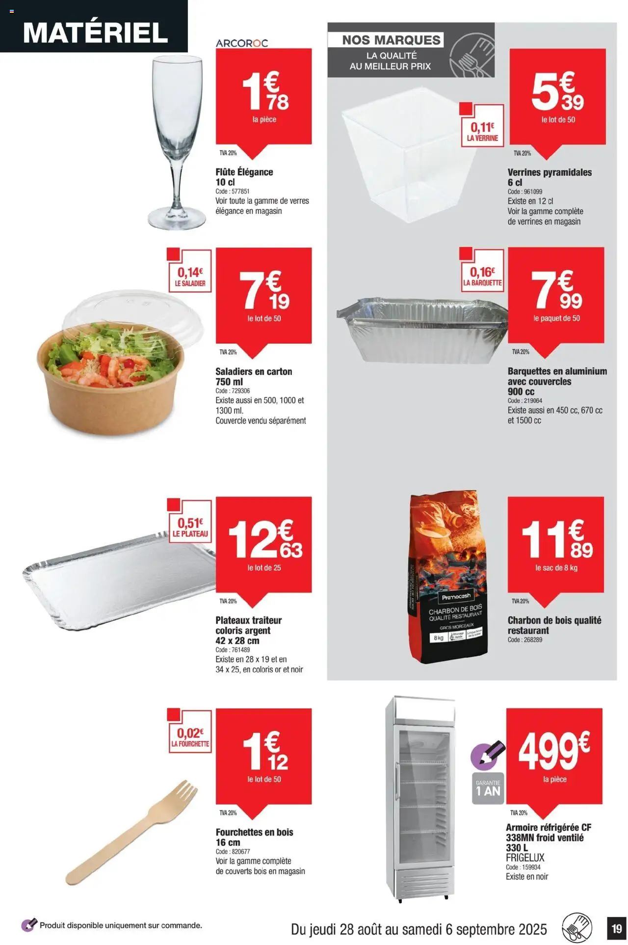  | Page: 19 | Produits: Plateau, Armoire, Verrines, Flûte