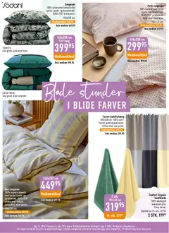 Imerco - Inspiration til FORÅR I FARVE gyldig fra 06.03.2026 | Side: 16 | Produkter: Pude, Sengesæt, Håndklæde, Badeforhæng