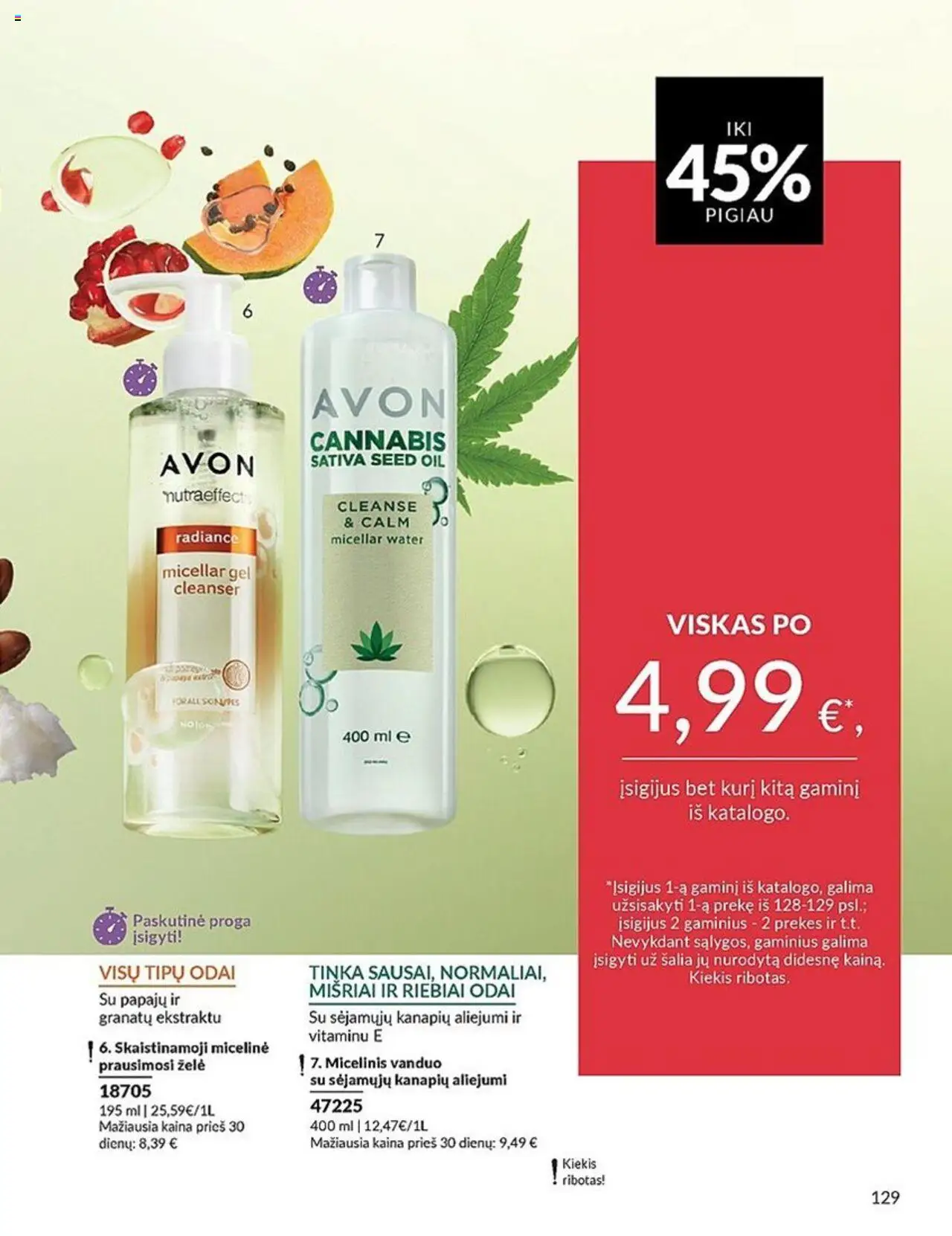 AVON leidinys│galioja nuo 01.07.2025 | Puslapis: 129 | Prekių: Micelinis vanduo