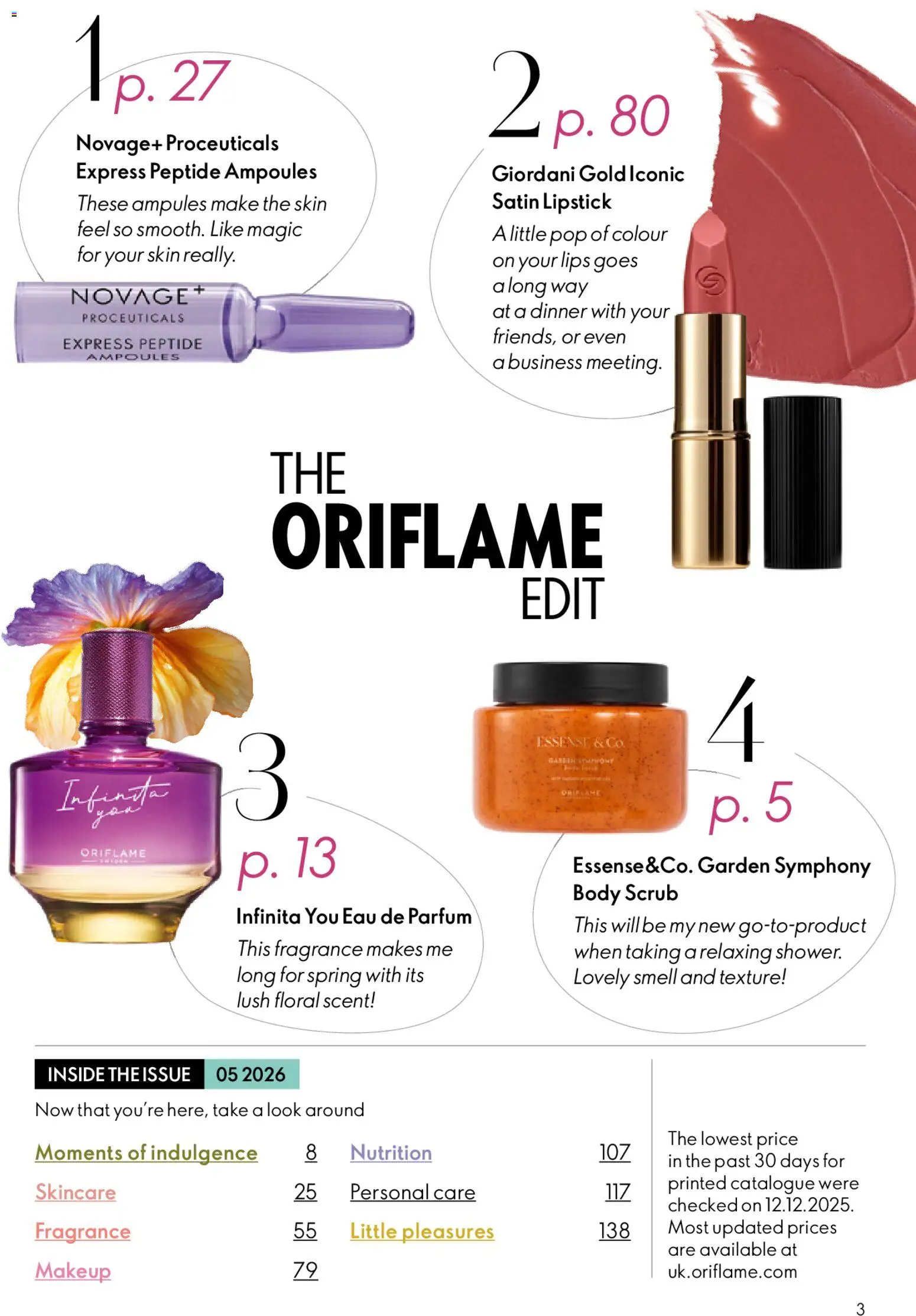{H1} | Page: 3 | Products: Fragrance, Lipstick