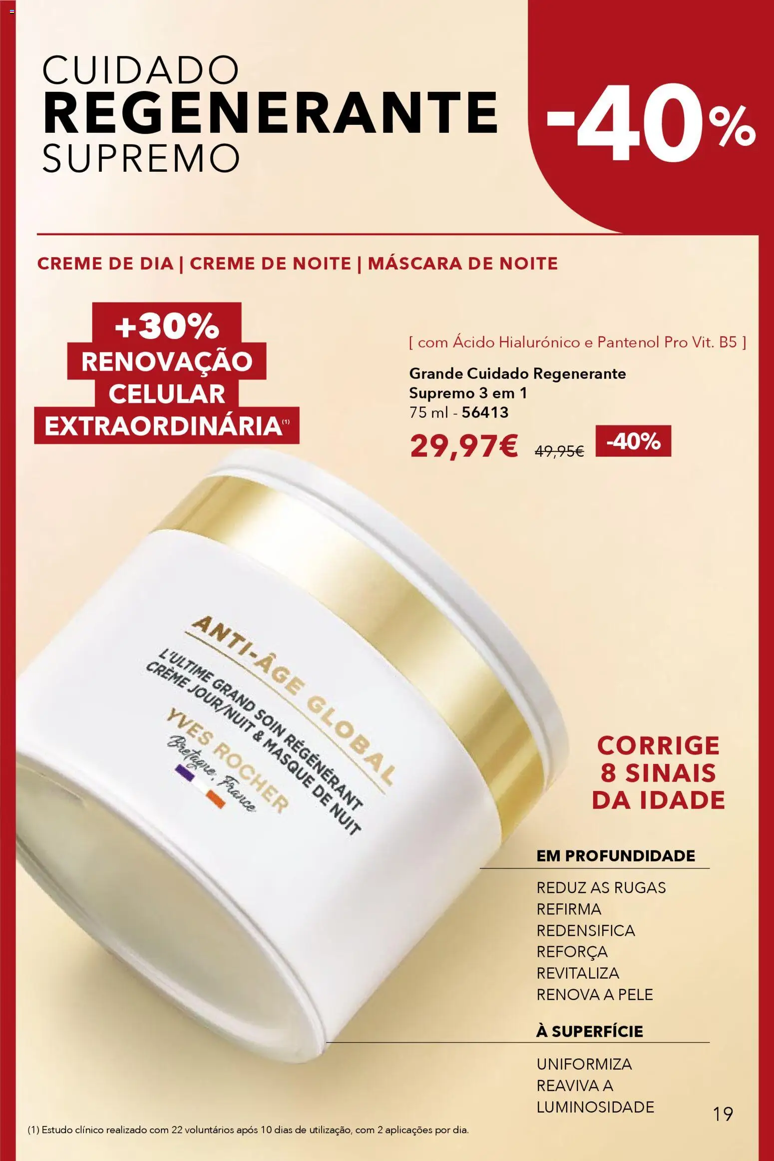 Yves Rocher catálogo 1 │ válido de 31.12.2025 | Página: 19 | Produtos: Creme