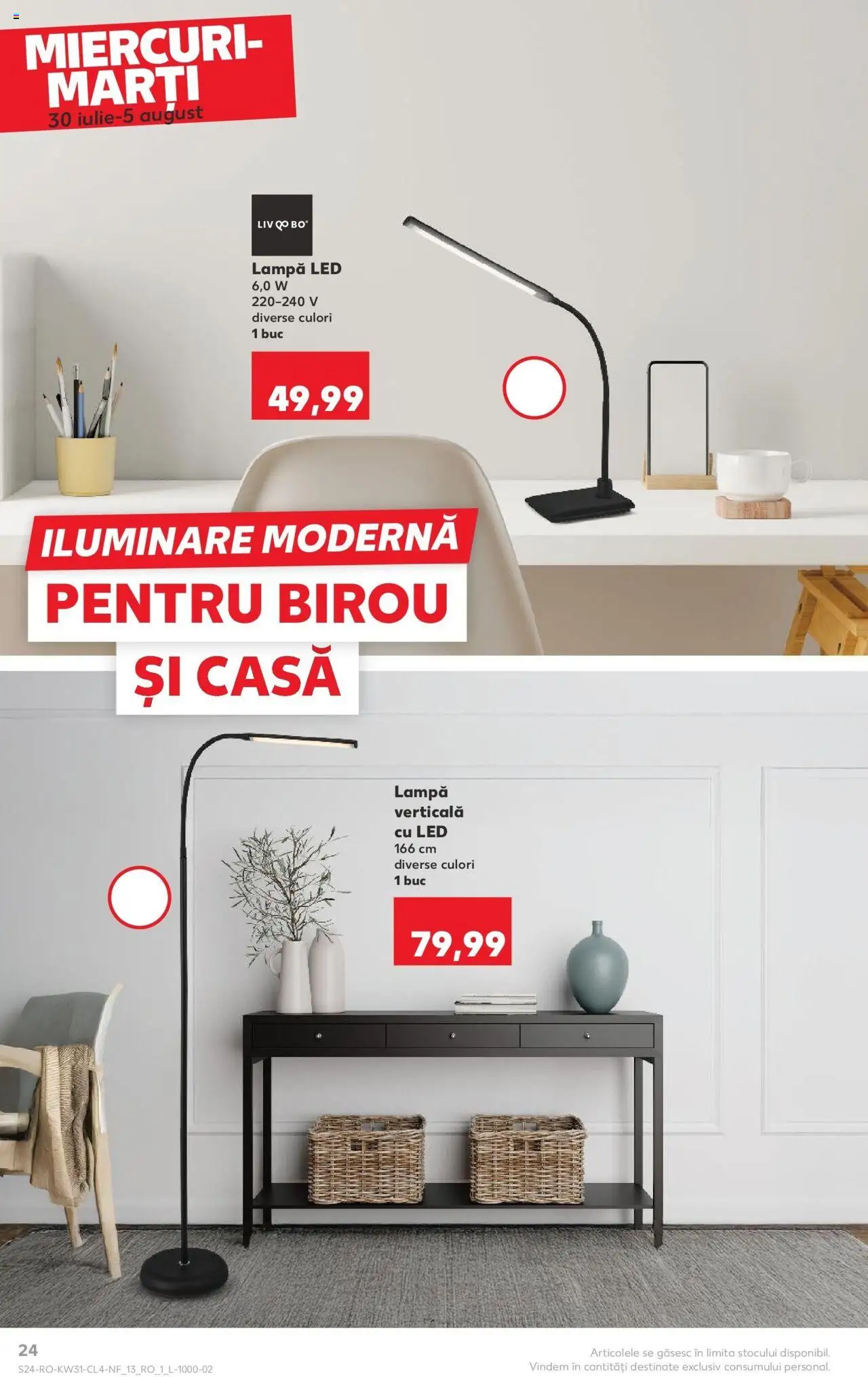 Catalog Kaufland - Brașov – valabil de la 30.07.2025 | Pagină: 24 | Produse: Çikolatalı gofret, Babak, Lampă