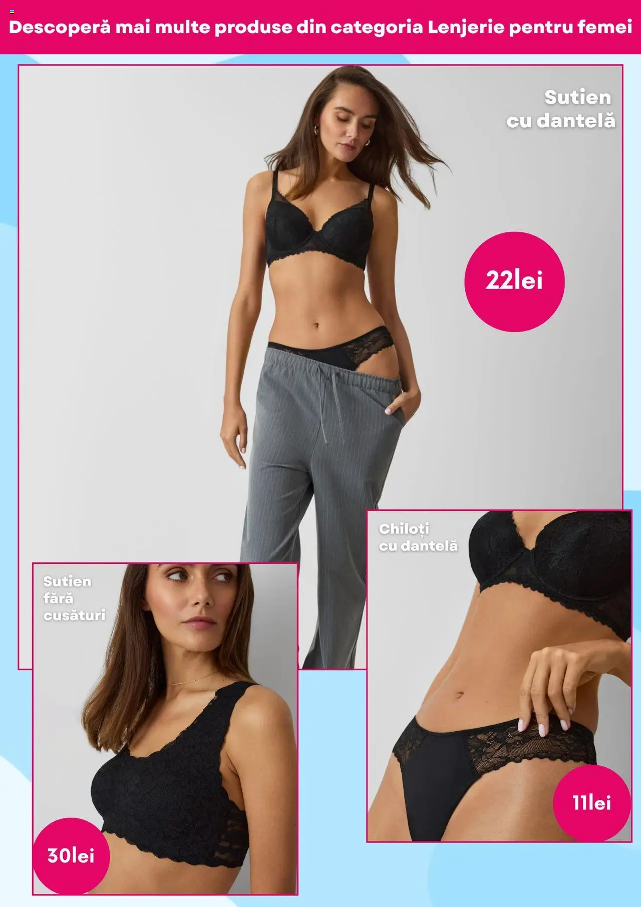 Noul catalog Pepco – valabil de la 09.10.2025 | Pagină: 6 | Produse: Chiloți, Sutien