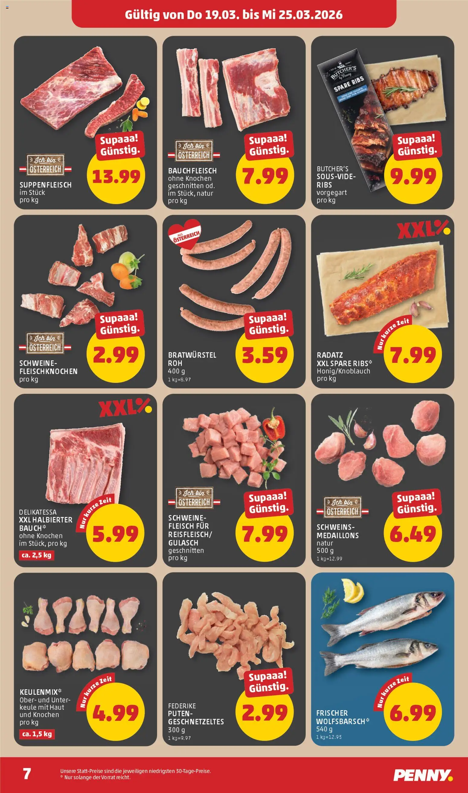 Penny Markt - Flugblatt gültig ab 19.03.2026 | Seite: 7 | Produkte: Reis