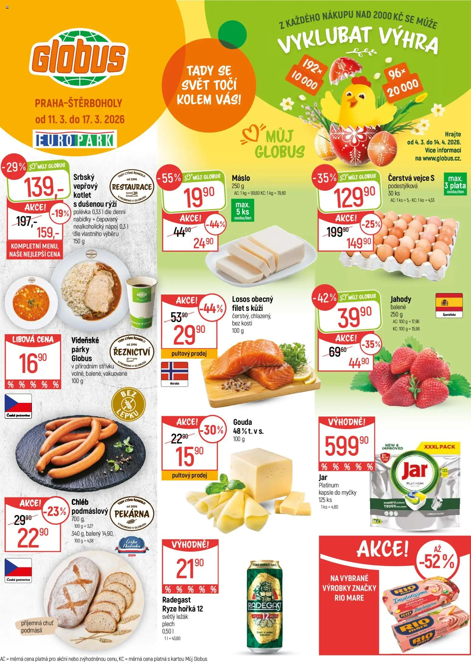 Globus leták - Praha-Štěrboholy od 11.03.2026 | Strana: 1