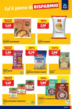 Anteprima del volantino SNACK FUN ARACHIDI TOSTATE E SALATE, Arachidi tostate e salate 200 g valido a partire dal 27.10.2025 | Pagina: 11