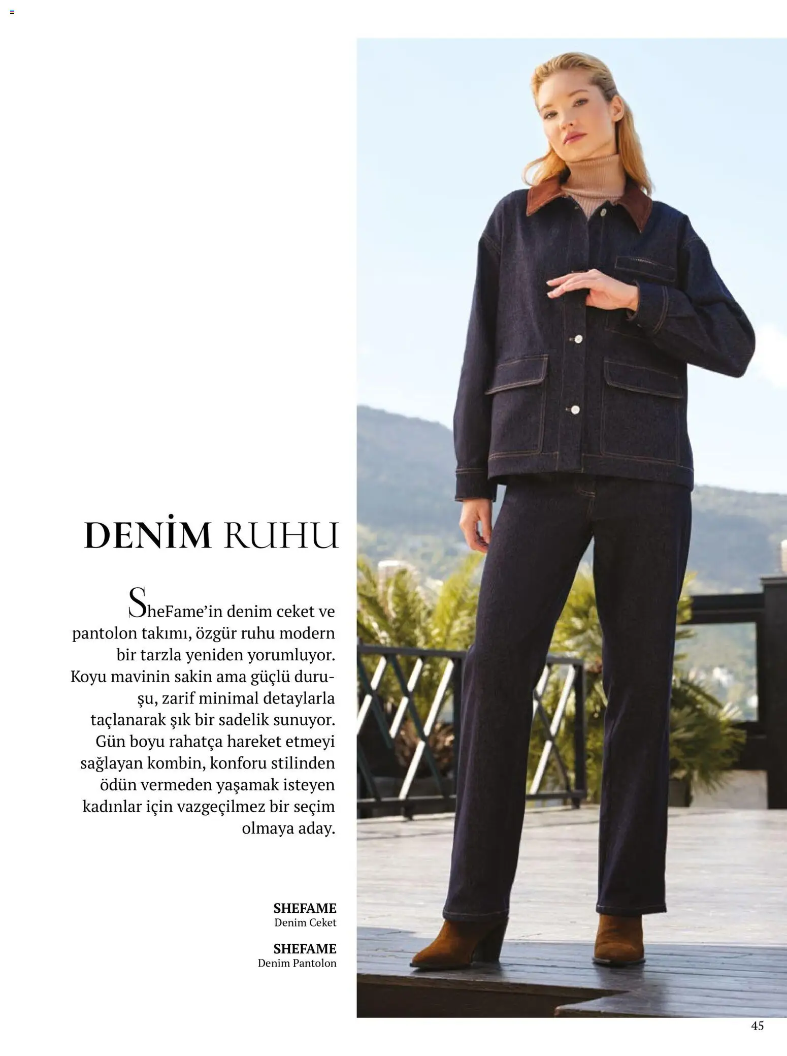 Özdilek Sonbahar - Kış Kataloğu - 09.01.2026 tarihinden itibaren geçerlidir | Sayfa: 45 | Ürünler: Ceket, Pantolon