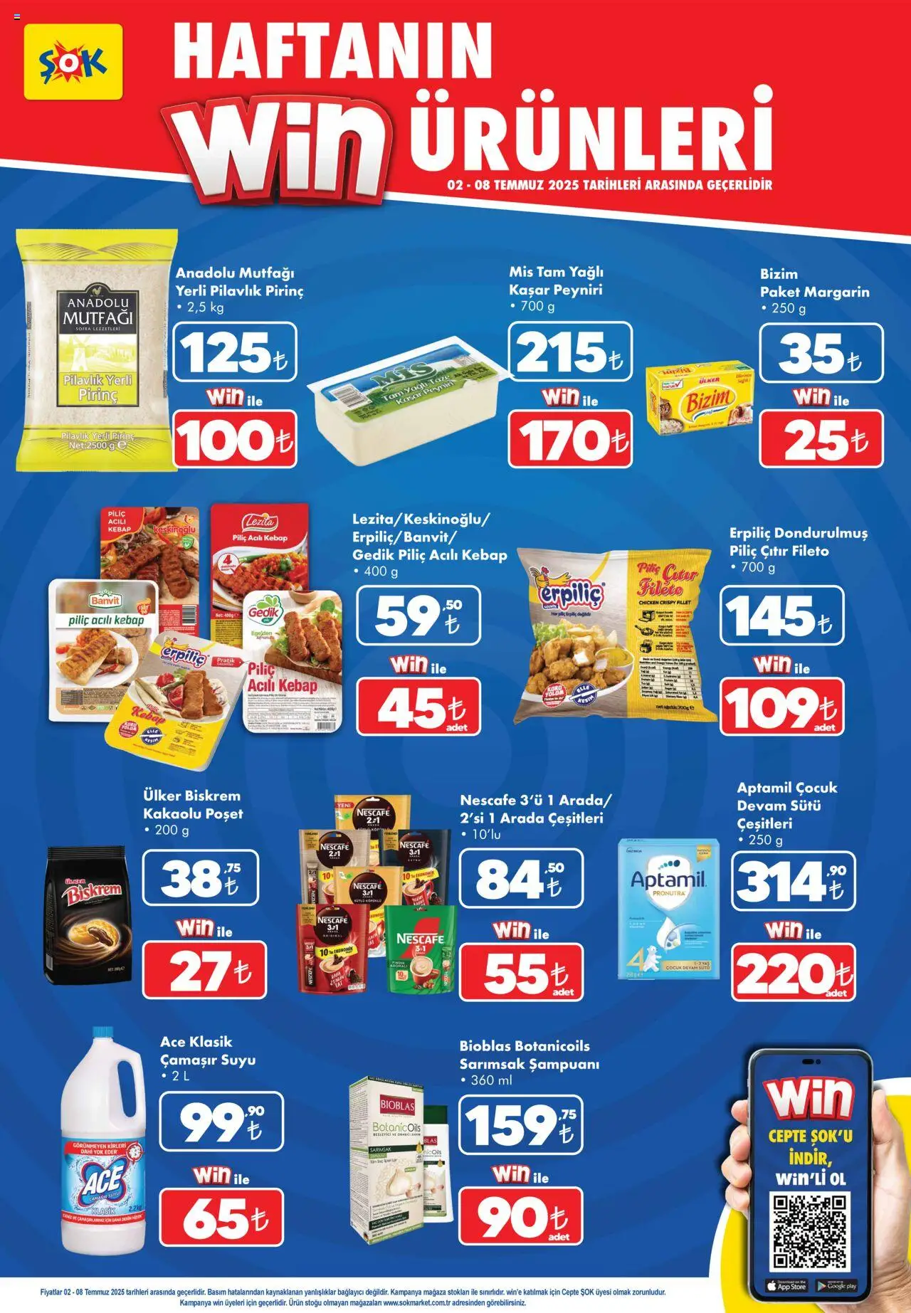 Şok Market Katalog - 02.07.2025 tarihinden itibaren geçerlidir | Sayfa: 6 | Ürünler: Pirinç, Piliç, Sarımsak, Bağlayıcı