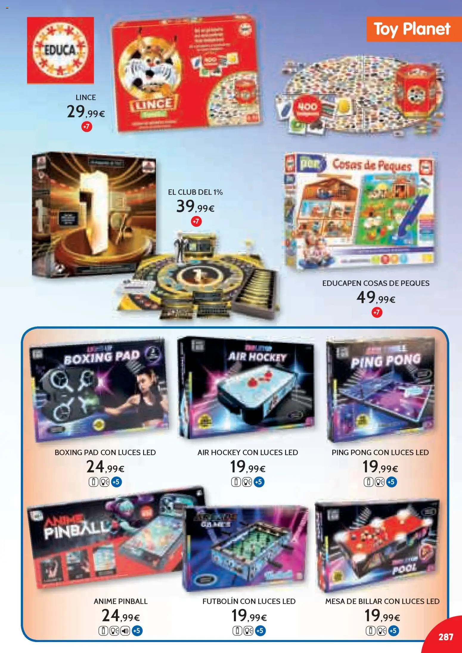 Toy Planet catálogo Juguetes Navidad Canarias │ válido desde el 03.11.2025 | Página: 287