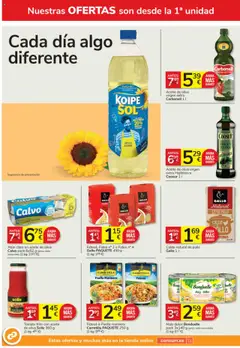 Consum folleto │ válido desde el 24.07.2025 | Página: 6 | Productos: Aceite, Aceite de oliva, Peso, Atún claro