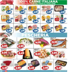 Volantino Il Castoro del 17.09.2025 | Pagina: 11 | Prodotti: Salmone, Gamberi, Suino, Spiedini