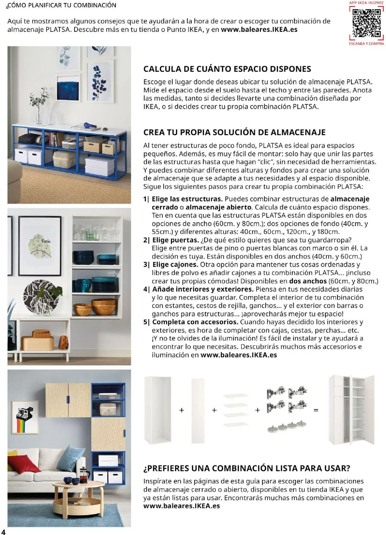 Catálogo IKEA Platsa │ válido desde el 06.02.2025 | Página: 4 | Productos: Polvo, Té, Almacenaje, Guardarropa