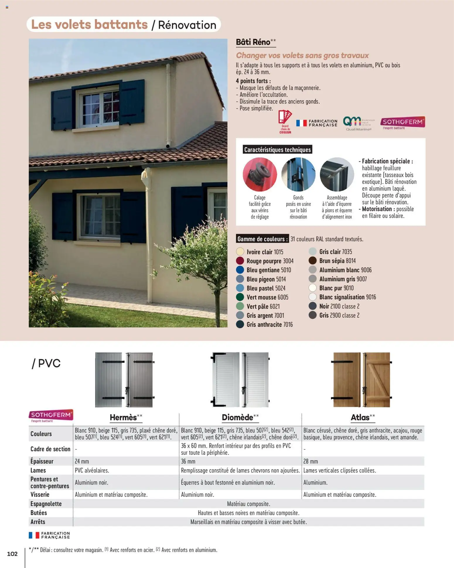 {H1} | Page: 102 | Produits: Mousse, Masque, Cadre