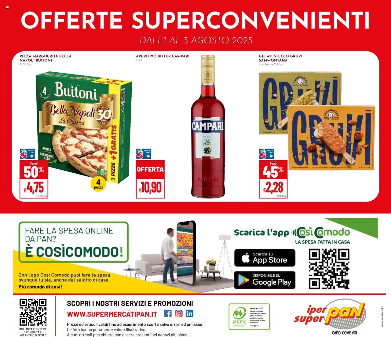 Volantino Pan del 24.07.2025 | Pagina: 28 | Prodotti: Pizza, Aperitivo