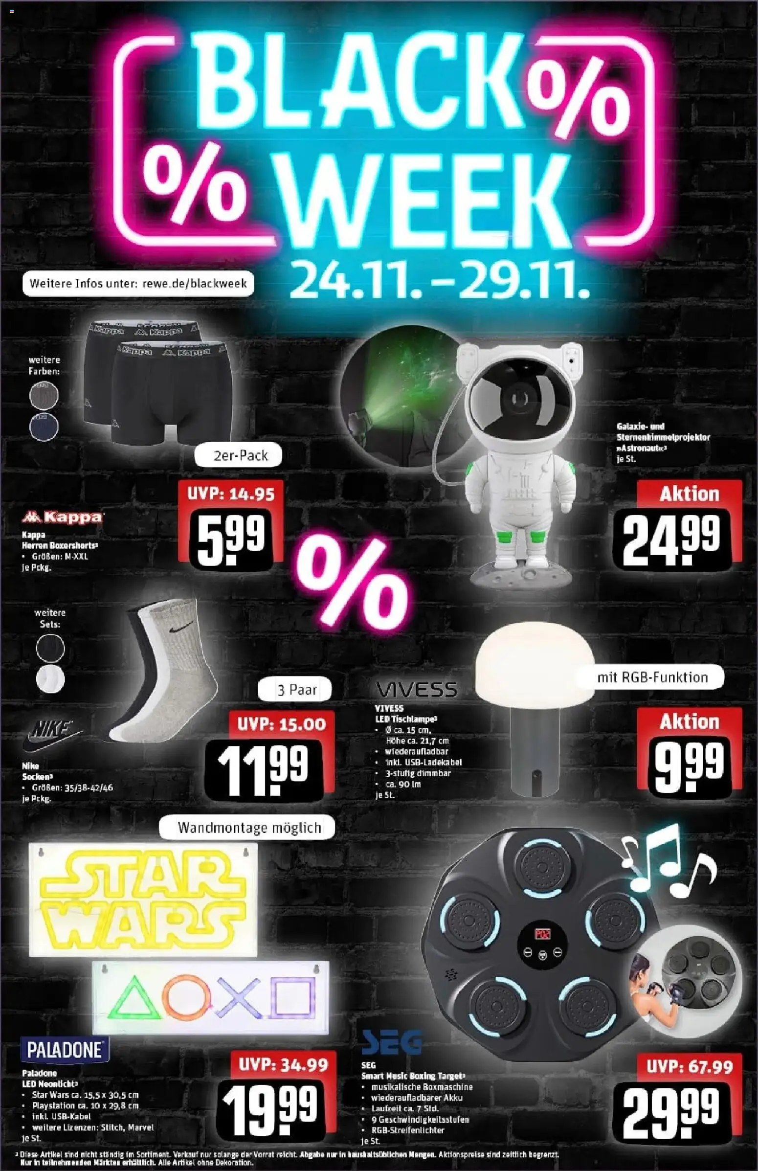 Rewe prospekt Potsdam / Schlaatz	 – gültig ab 23.11.2025 | Seite: 33 | Produkte: Playstation, Boxer