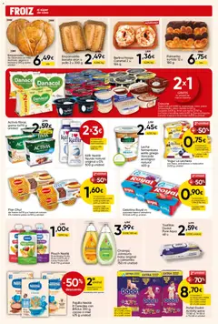Vista previa Froiz folleto válido desde el 09.04.2026 | Página: 9 | Productos: Champú, Leche, Cereales, Manzana