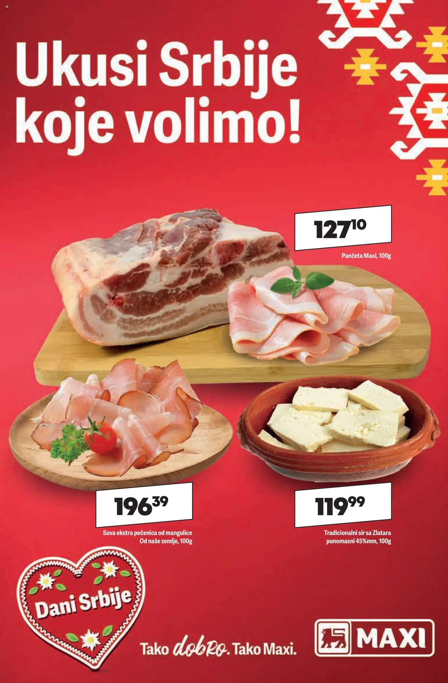 Maxi katalog - važi od 30.10.2025 | Strana: 9 | Proizvode: Panceta, Sir, Pečenica