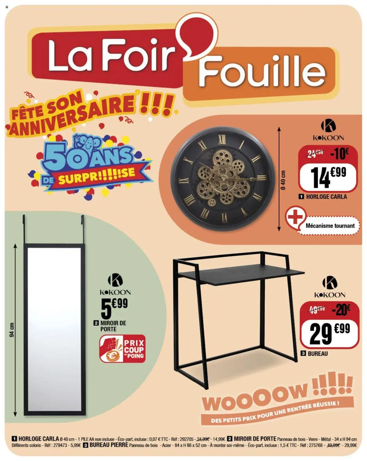  | Page: 1 | Produits: Bureau, Porte, Miroir