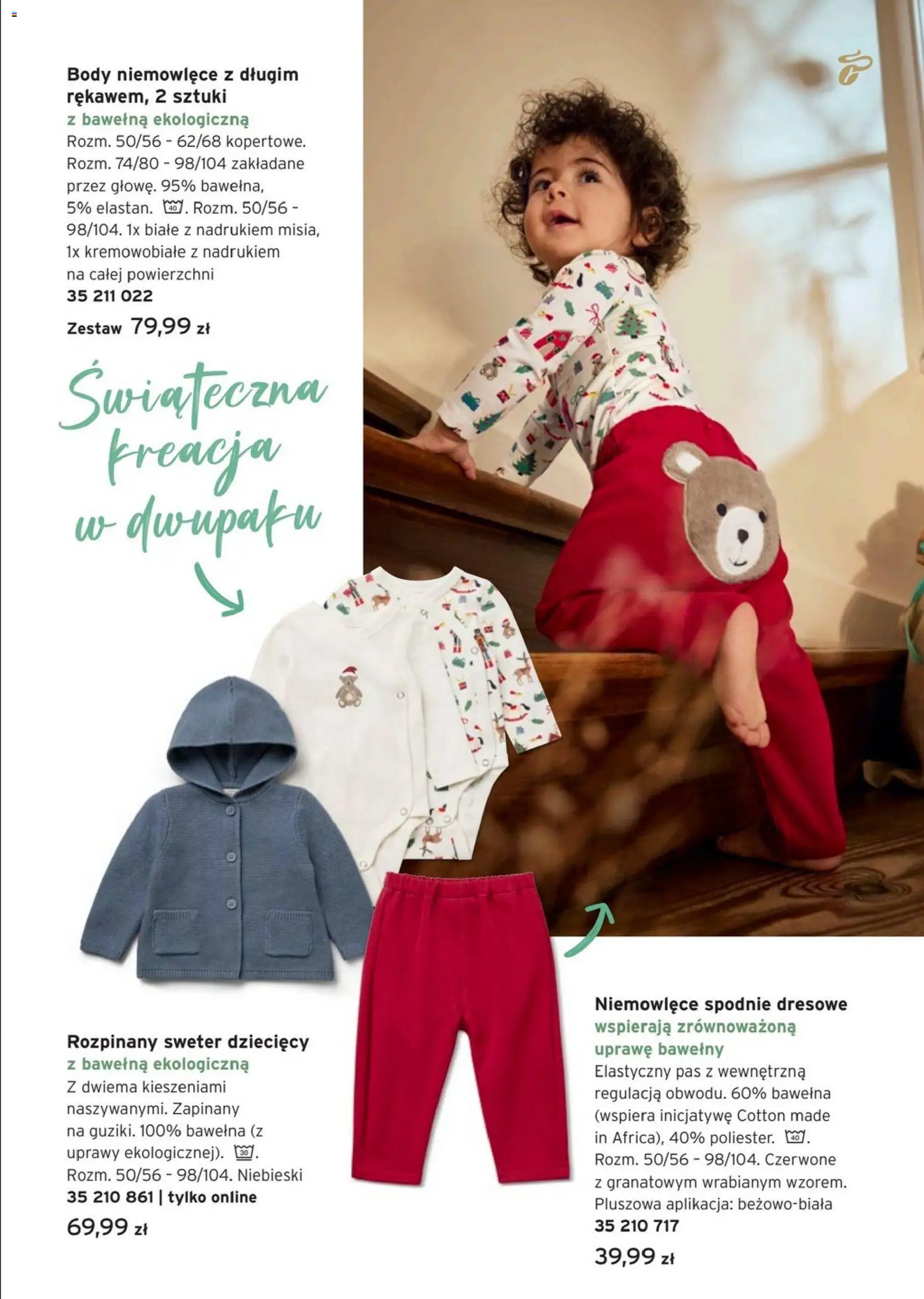 Tchibo promocje od 04.11.2025 | Strona: 9 | Produkty: Sweter, Spodnie, Body