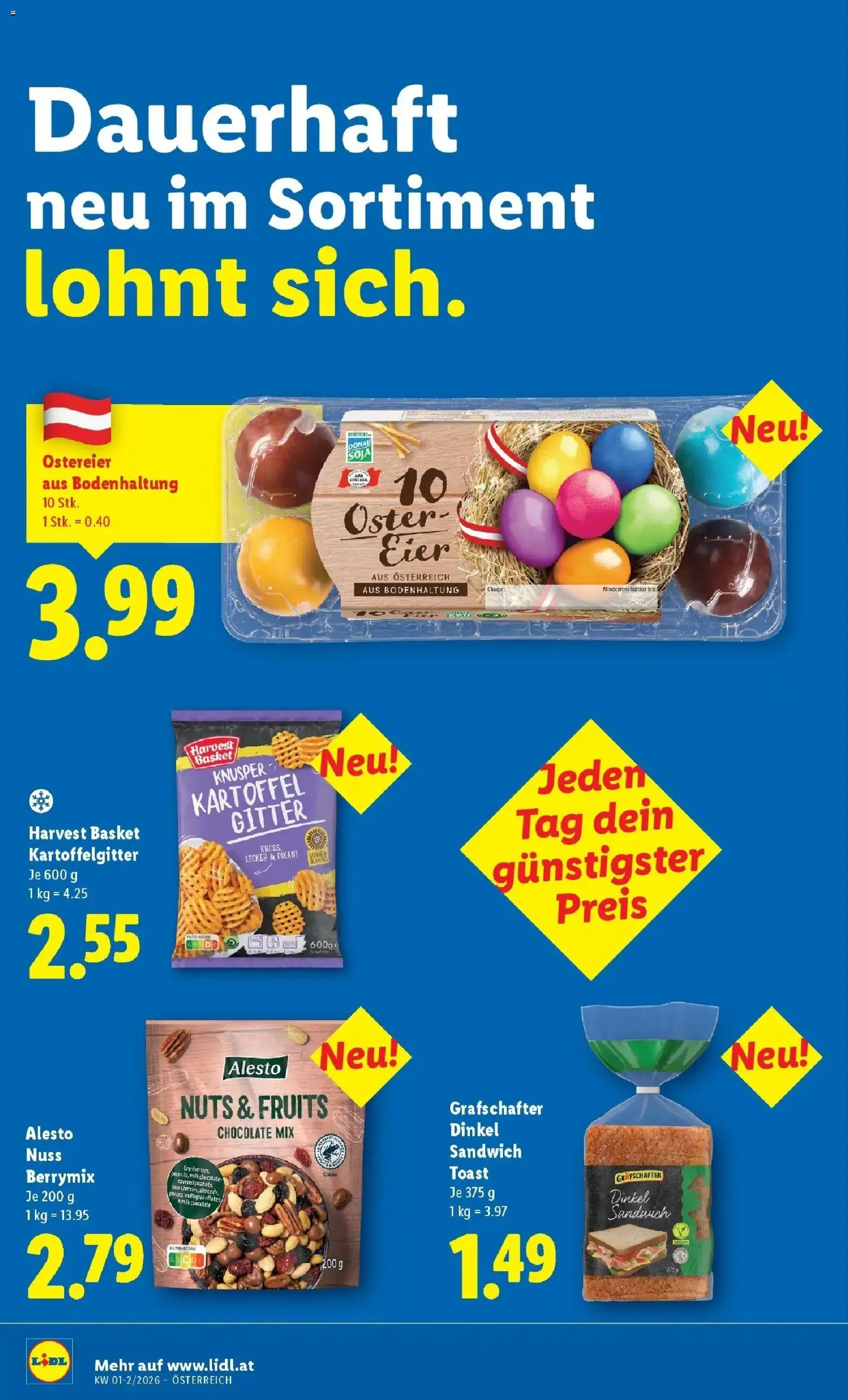 Lidl Flugblatt - Jenbach, Eferding, Dornbirn gültig ab 05.02.2026 | Seite: 47 | Produkte: Eier