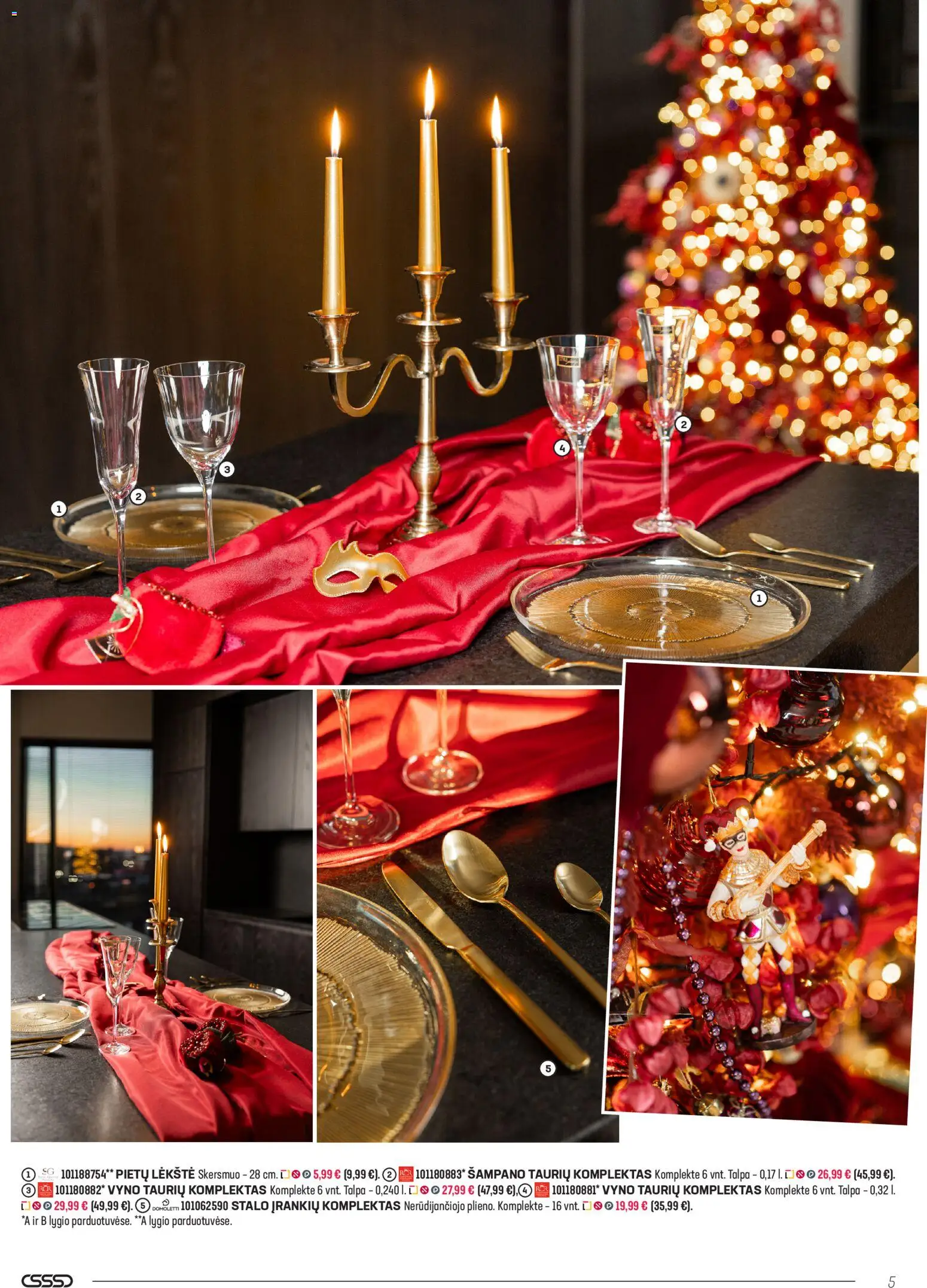 Senukai akcijos nuo 05.11.2025 | Puslapis: 5 | Prekių: Lėkštė