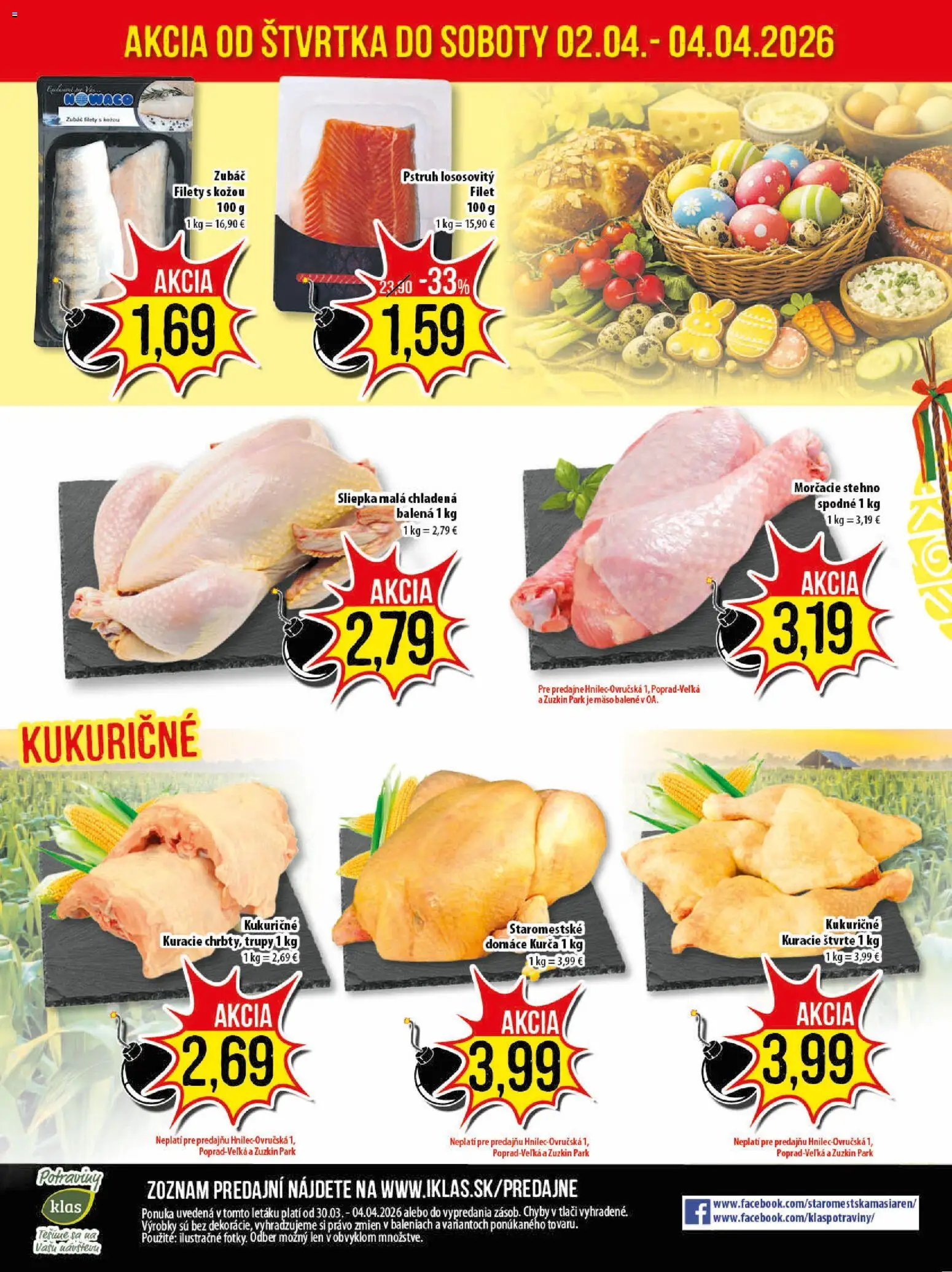 Klas leták od 30.03.2026 » Pozrite si limitované zľavy a ušetrite ešte dnes! | Slovenská republika