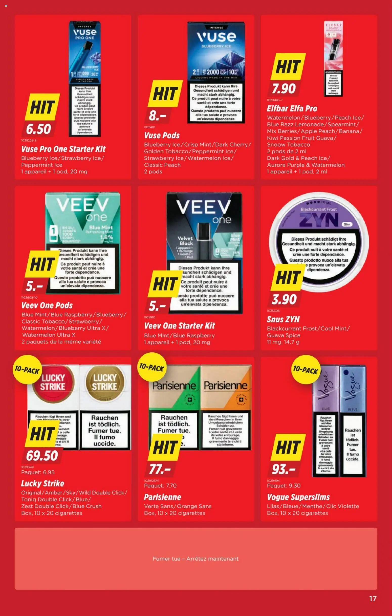 Denner Aktionen FR – gültig ab 26.02.2026 | Seite: 17 | Produkte: Kiwi, Apple