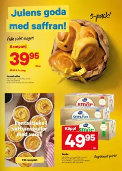 City Gross - erbjudanden - Förhandsvisning av reklamblad från butik City Gross aktuell från 06.12.2025 | Sida: 9 | Produkter: Bageri, Galler, Saffran, Smör