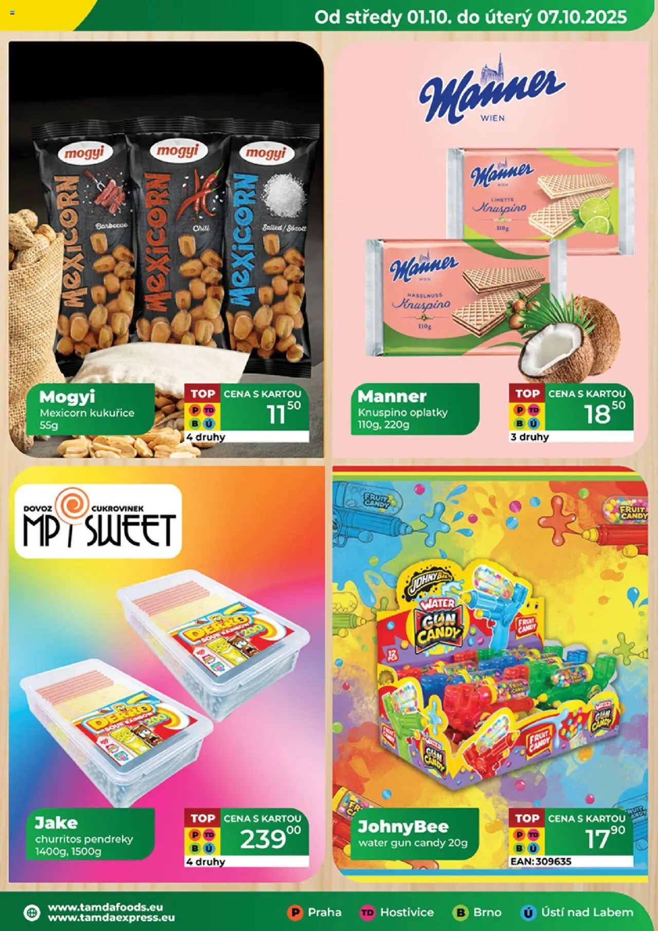 Tamda Foods leták od 01.10.2025 | Strana: 7 | Produkty: Oplatky