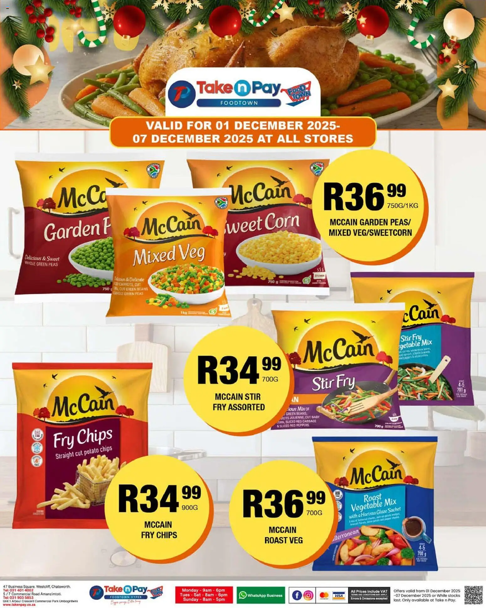 New Take n Pay catalogue – valid from 01.12.2025 | Page: 20 | Products: Corn, Beans, Chips