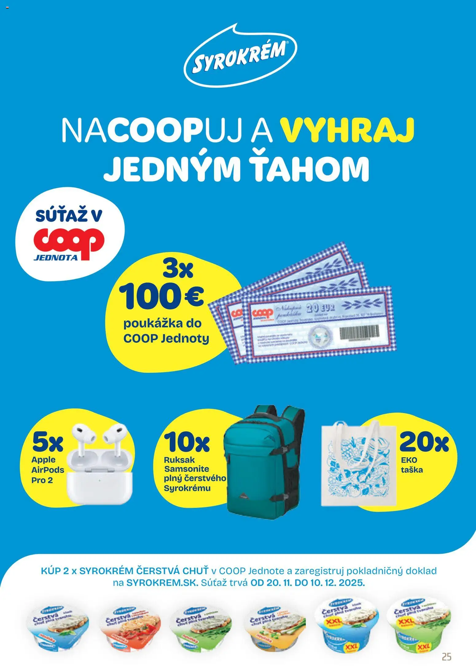 Nové COOP Jednota akcie – leták je platný od 01.12.2025 | Strana: 25