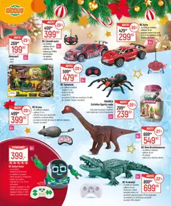 Náhled letáku Globus leták od 29.10.2025 | Strana: 28 | Produkty: Auto na dálkové ovládání, Dinosauři, Figurky, Robot