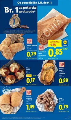 Pivsko pecivo, 85 g - Pregled kataloga iz trgovine Lidl, vrijedi od 03.11.2025 | Stranica: 5