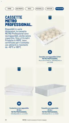 Volantino Metro del 08.05.2025 | Pagina: 44 | Prodotti: Contenitore, Metro