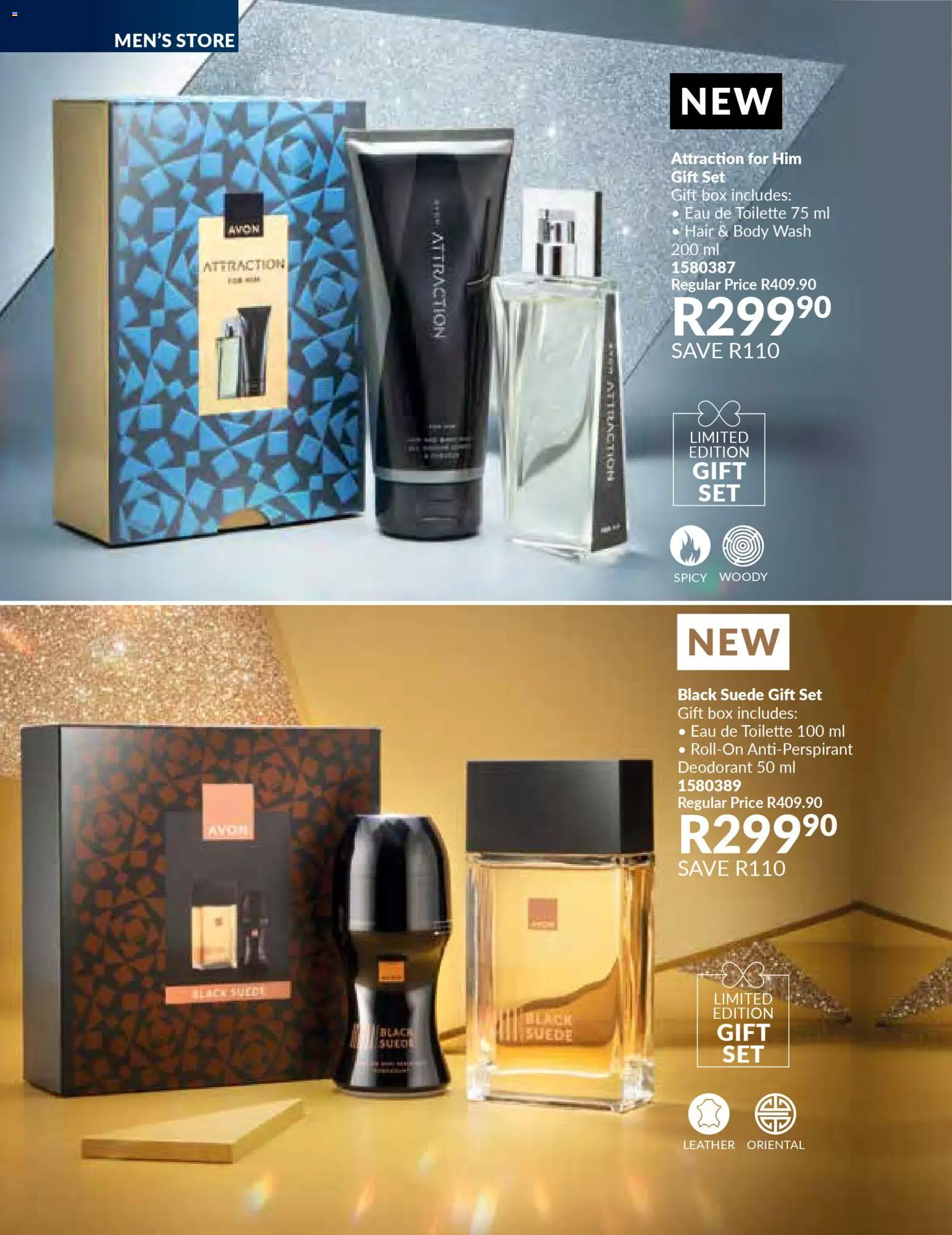 New Avon catalogue – valid from 01.12.2025 | Page: 104 | Products: Box, Eau de toilette, Deodorant, Antiperspirant