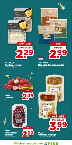 PLUS Pitloze rode druiven, Pitloze rode druiven in schaal. - Voorbeeld van een folder van Plus, geldig van 17.12.2025 | Pagina: 47