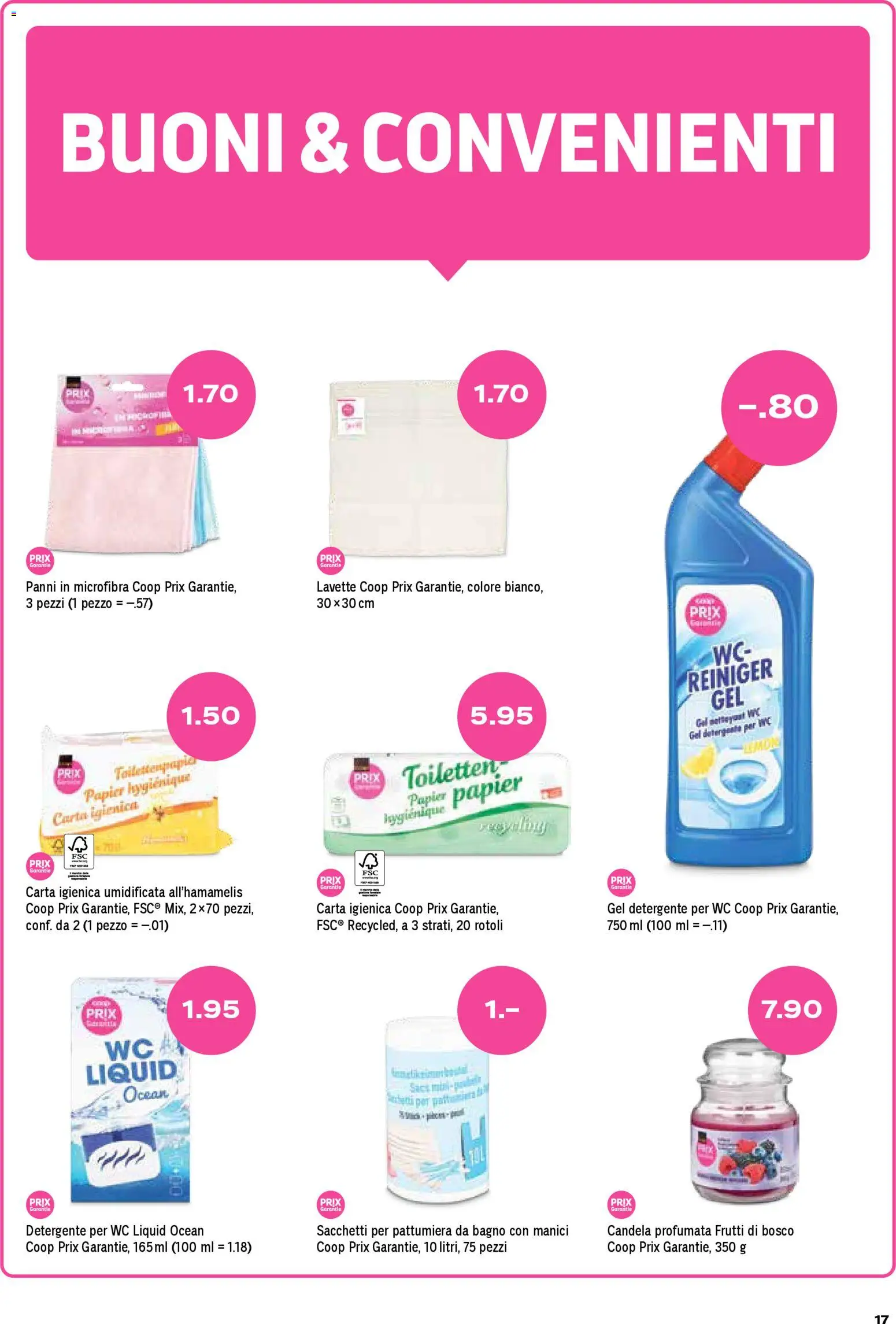 Coop - Una settimana di azioni – gültig ab 13.11.2025 | Seite: 17