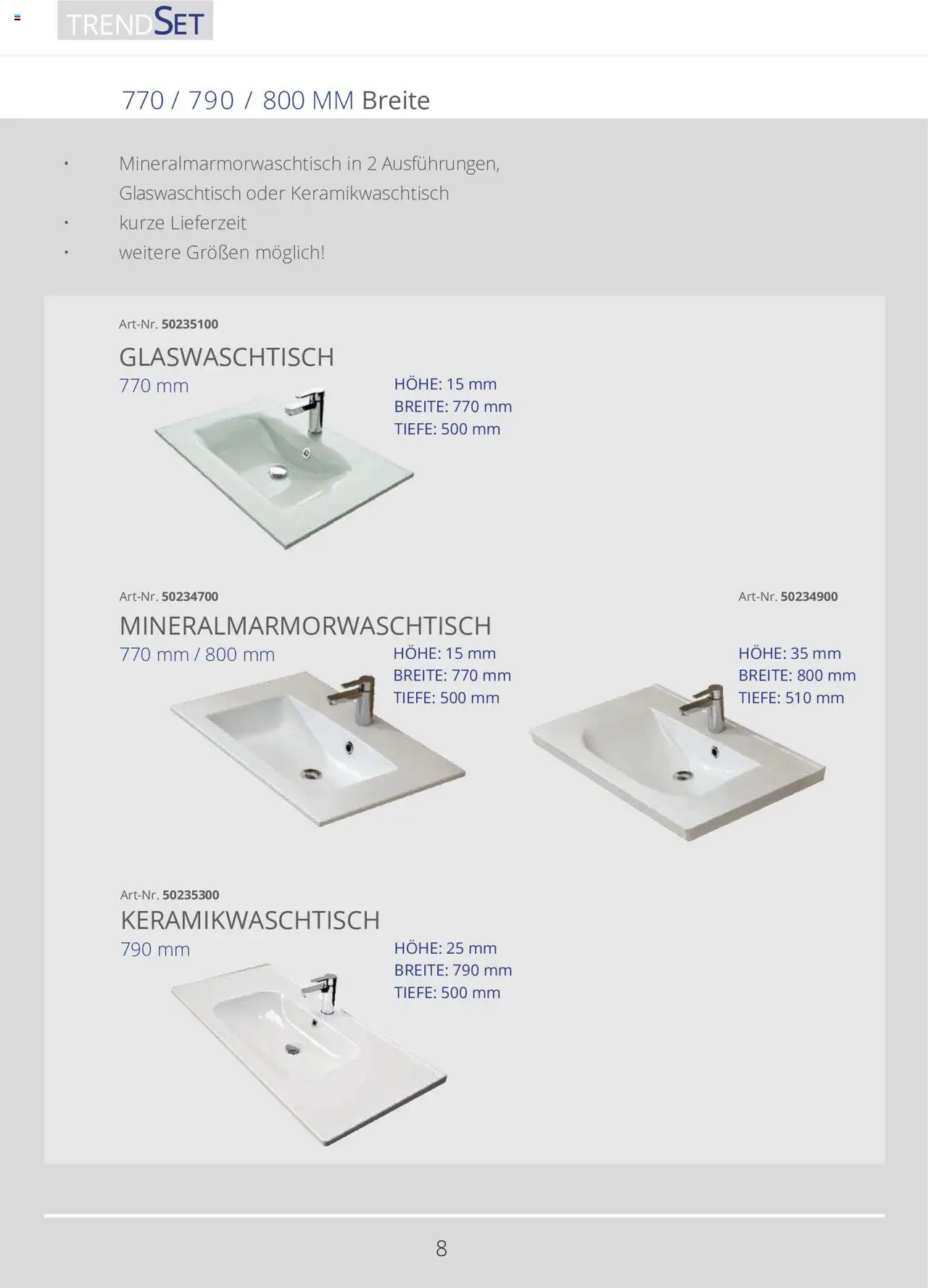 Hammer Zuhause Trendset - gültig ab dem 01.01.2024 | Seite: 8