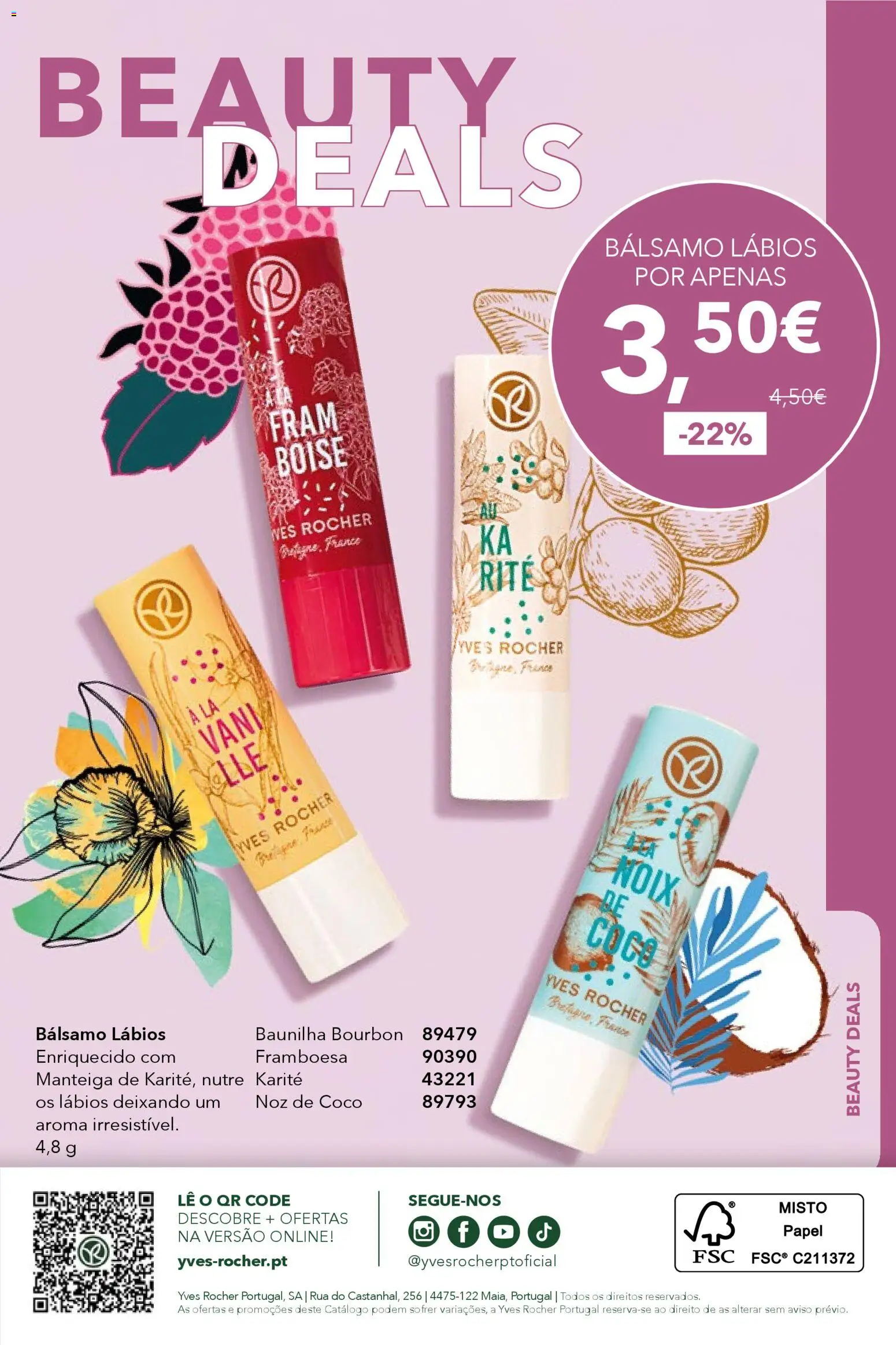 Yves Rocher catálogo 16 │ válido de 17.12.2025 | Página: 52 | Produtos: Manteiga