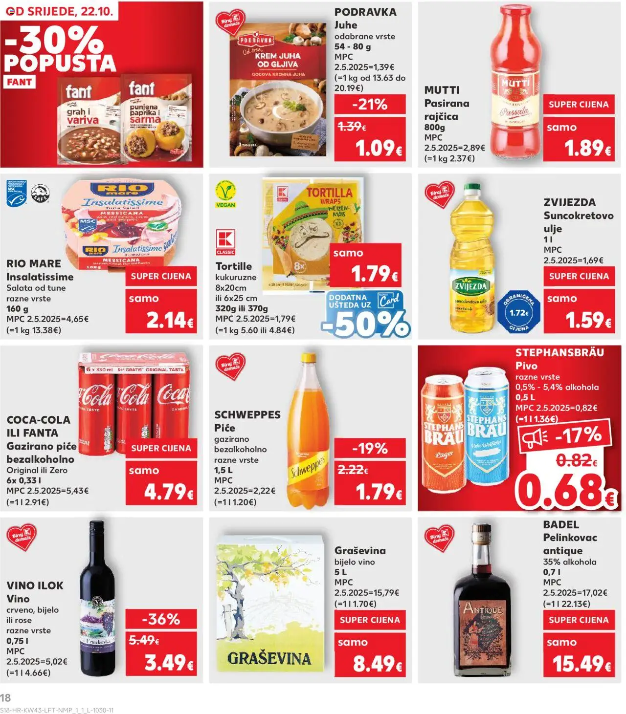 Kaufland katalog | vrijedi od 22.10.2025 | Stranica: 18