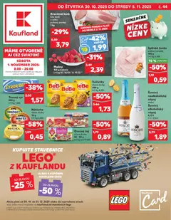 Kaufland leták platný od 30.10.2025