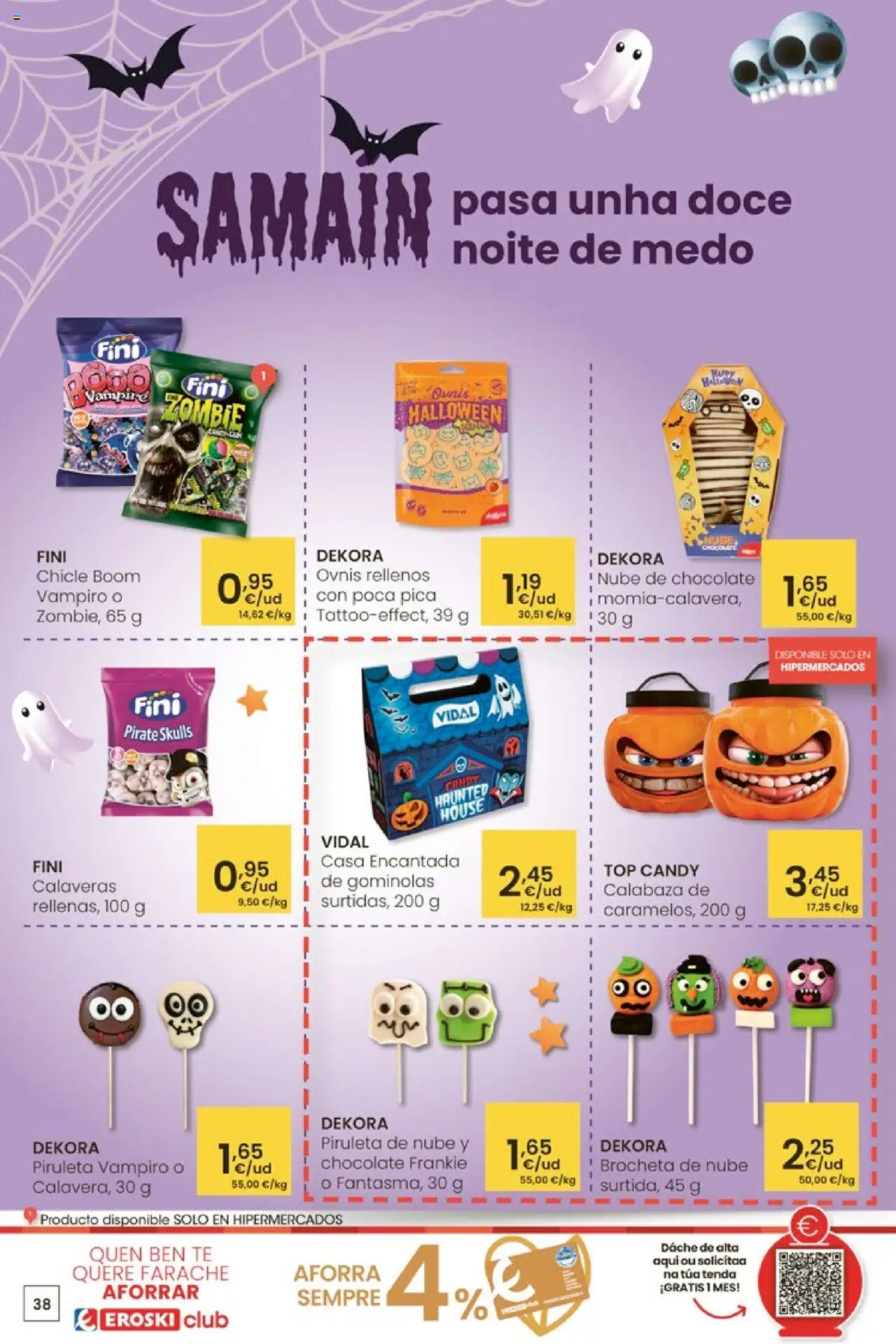 Eroski - Ofertón │ válido desde el 16.10.2025 | Página: 38 | Productos: Πράσινο τσάι, Chocolate, Té