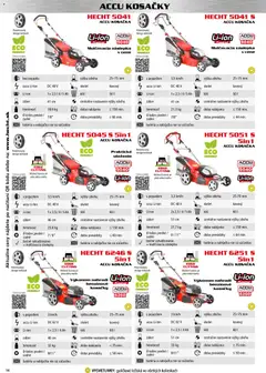 Hecht leták platný od 30.10.2025 | Strana: 14 | Produkty: Kosačka, Kosačky, Nabíjačka, Batéria