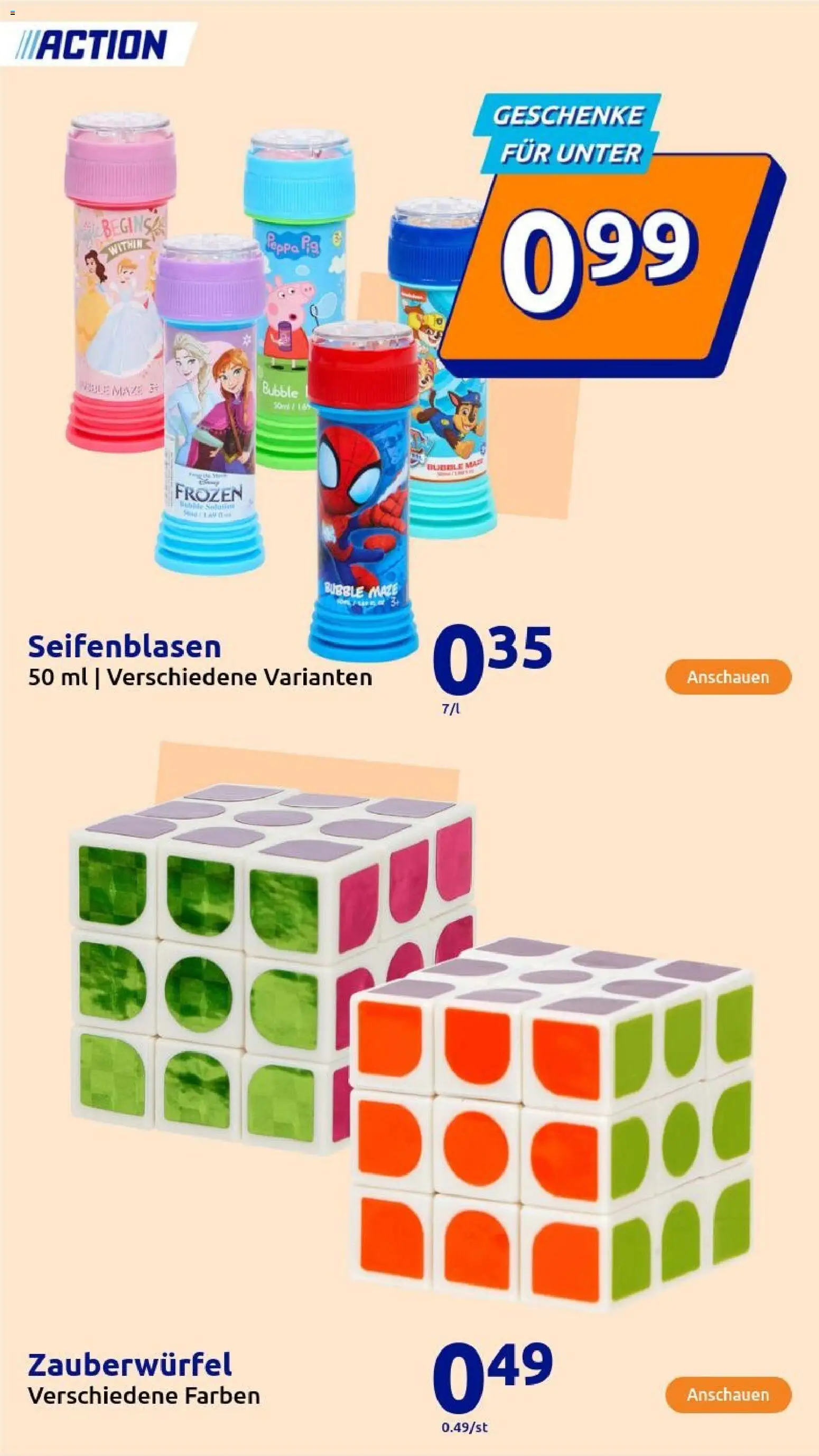 Action Geschenke gültig ab 29.10.2025 | Seite: 8